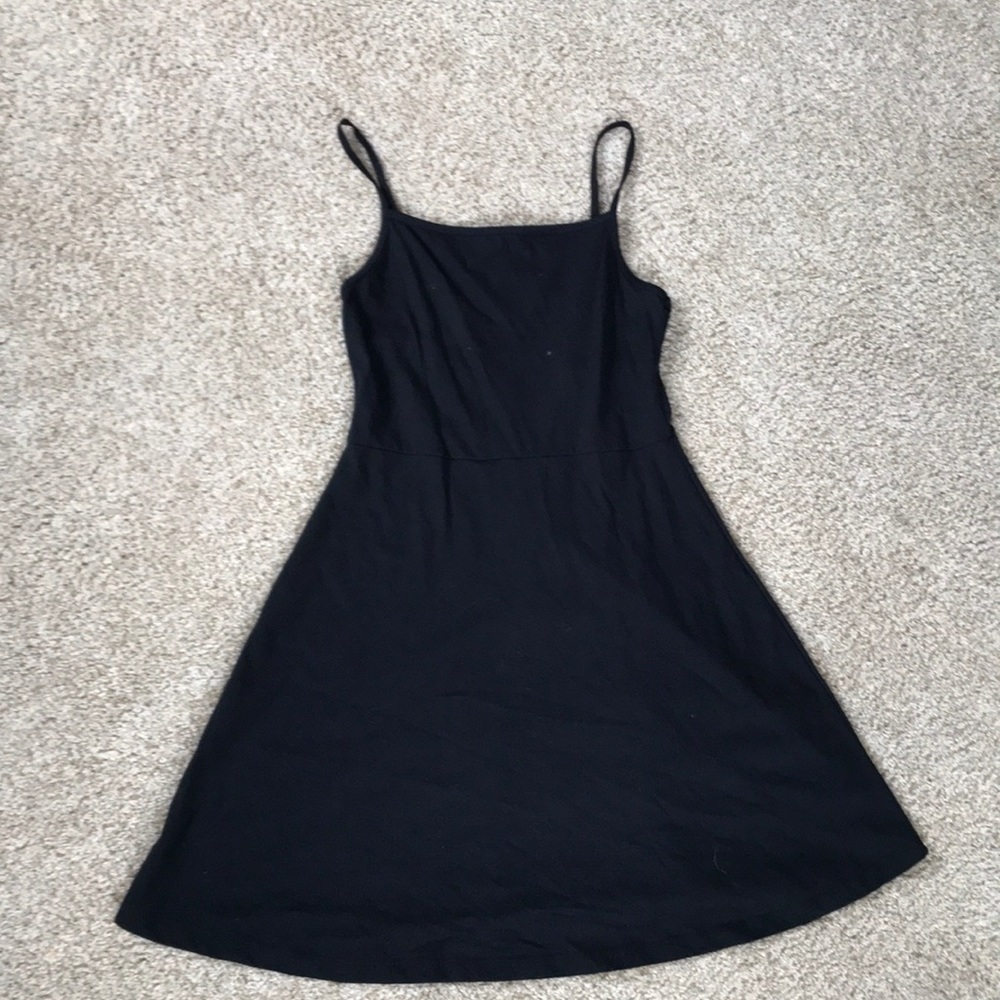 ASOS Black Fit and Flare Dress